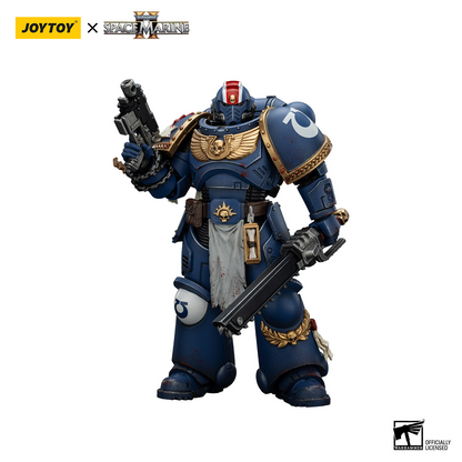 JoyToy - Warhammer 40000 - Space Marine Ultramarines Lieutenant Titus-Collectors Edition
