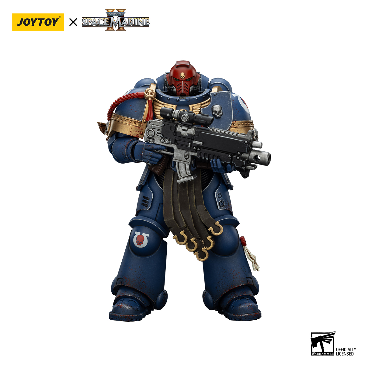 JoyToy - Warhammer 40000 - Space Marine Ultramarines Sergeant Gadriel-Collectors Edition