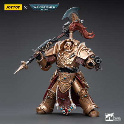 JoyToy - Warhammer 40000 - Adeptus Custodes Allarus custodian with Castellan Axe