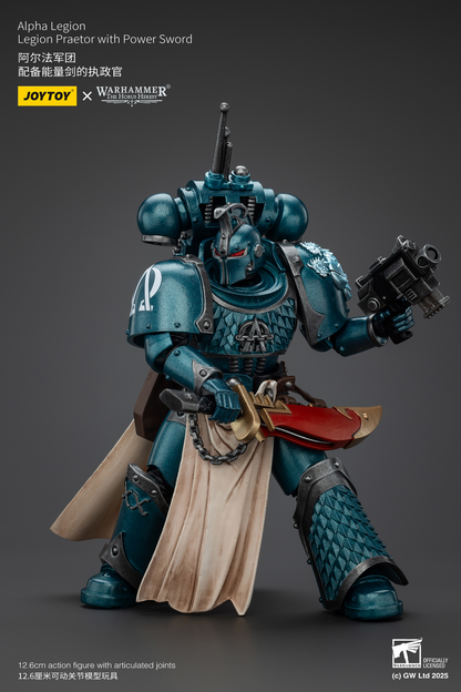 JoyToy - Warhammer 40000 - Alpha Legion Legion Praetor with Power Sword
