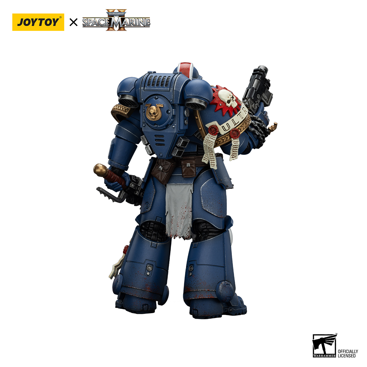 JoyToy - Warhammer 40000 - Space Marine Ultramarines Lieutenant Titus-Collectors Edition