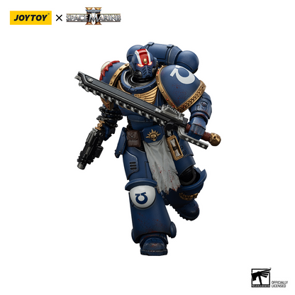JoyToy - Warhammer 40000 - Space Marine Ultramarines Lieutenant Titus-Collectors Edition