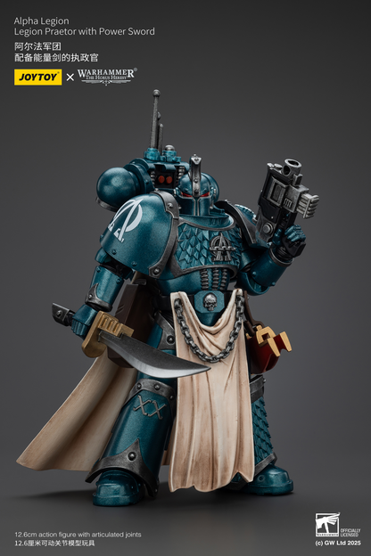 JoyToy - Warhammer 40000 - Alpha Legion Legion Praetor with Power Sword