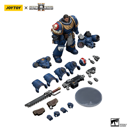 JoyToy - Warhammer 40000 - Space Marine Ultramarines Lieutenant Titus-Collectors Edition