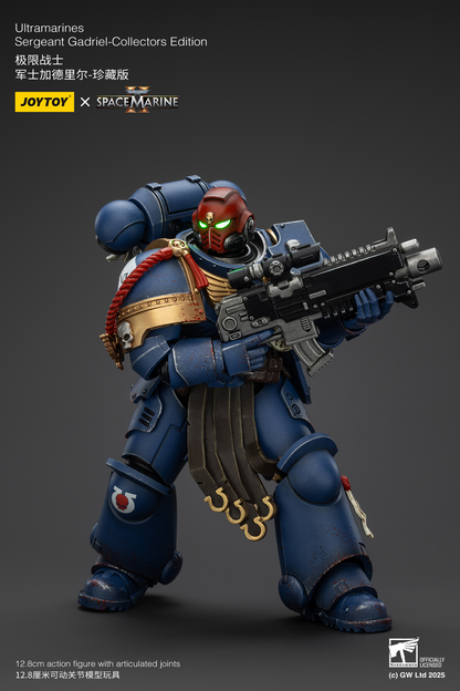 JoyToy - Warhammer 40000 - Space Marine Ultramarines Sergeant Gadriel-Collectors Edition