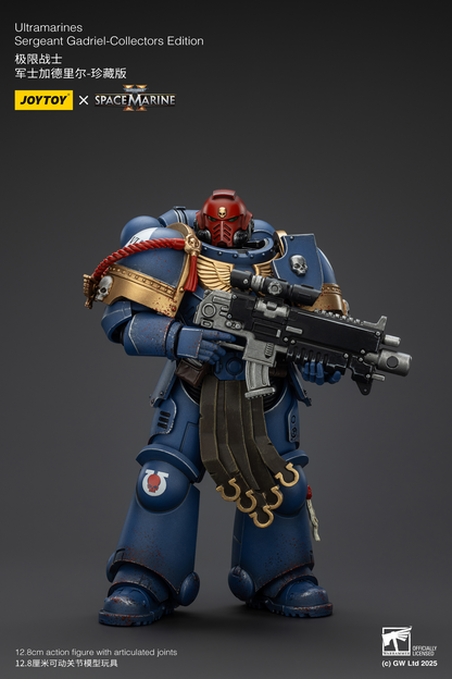 JoyToy - Warhammer 40000 - Space Marine Ultramarines Sergeant Gadriel-Collectors Edition