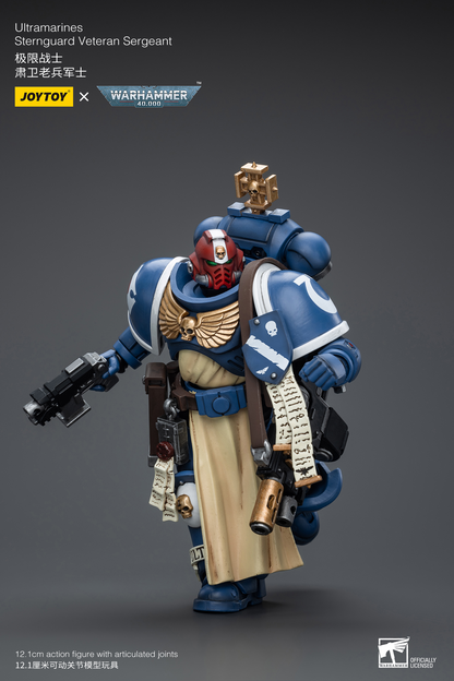 JoyToy - Warhammer 40000 - Space Marine Ultramarines Sternguard Veteran Sergeant
