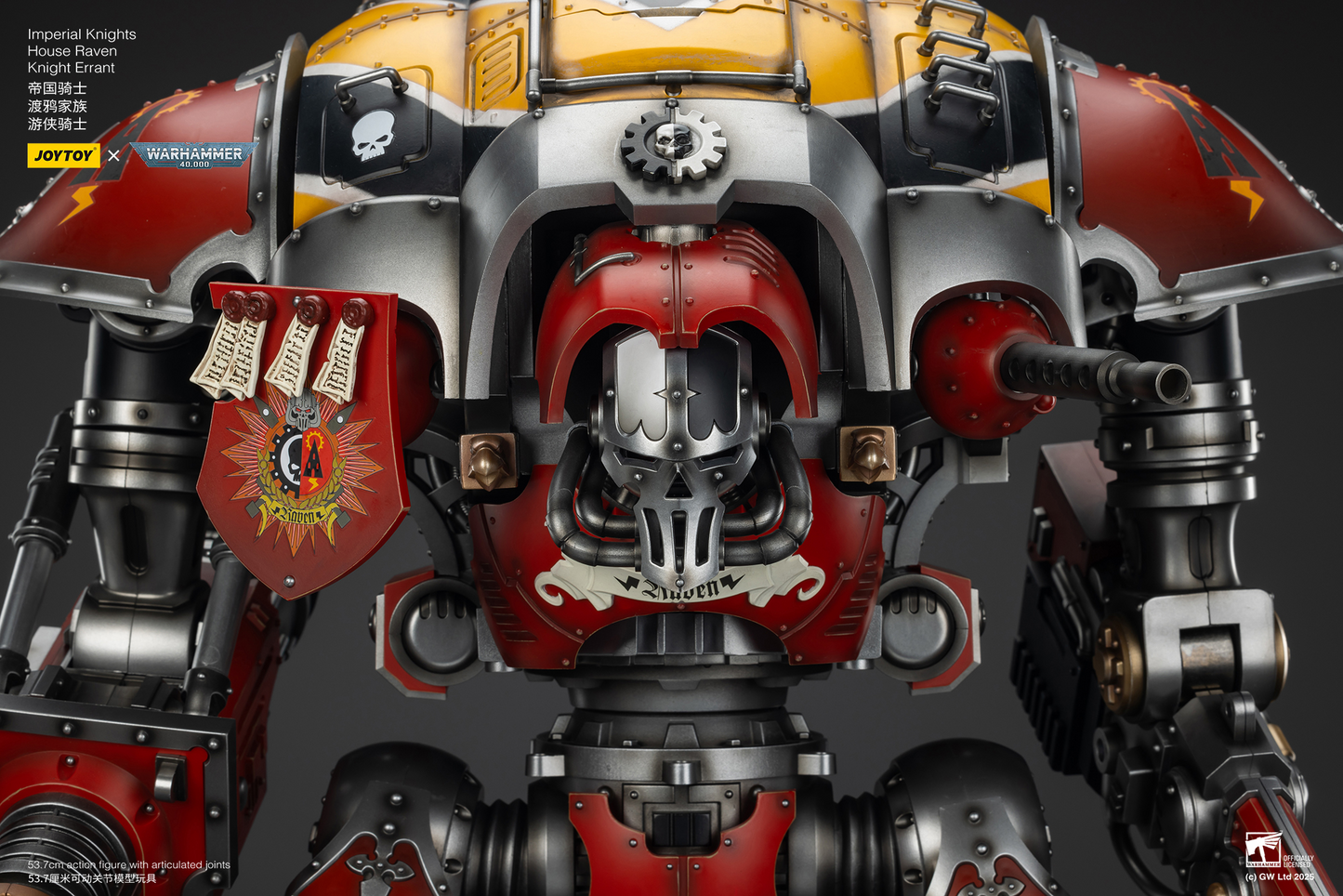 JoyToy - Warhammer 40000 - Imperial Knights House Raven Knight Errant
