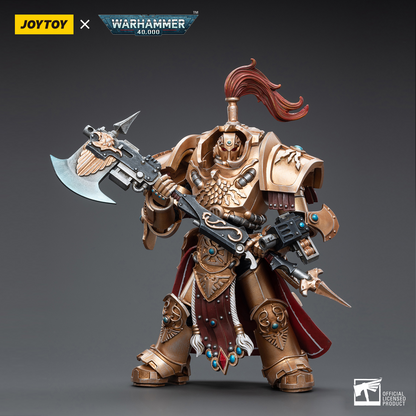 JoyToy - Warhammer 40000 - Adeptus Custodes Allarus custodian with Castellan Axe