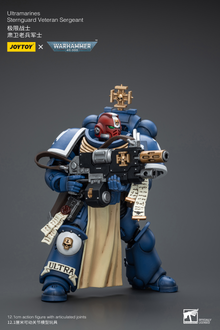 JoyToy - Warhammer 40000 - Space Marine Ultramarines Sternguard Veteran Sergeant