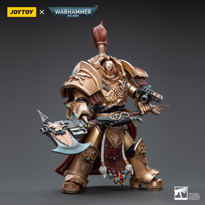 JoyToy - Warhammer 40000 - Adeptus Custodes Allarus custodian with Castellan Axe