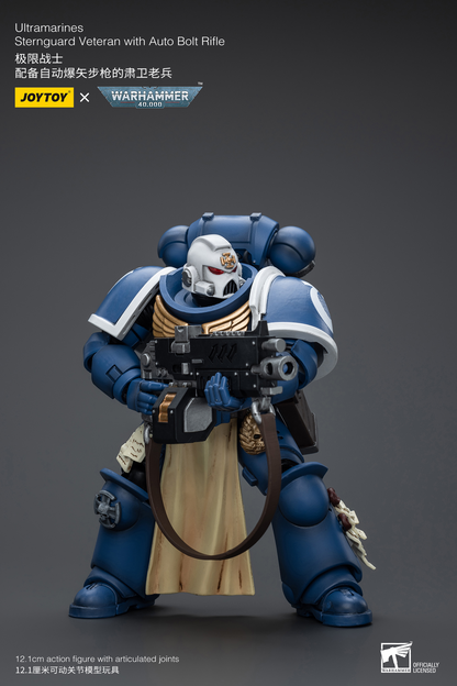 JoyToy - Warhammer 40000 - Space Marine Ultramarines Sternguard Veteran with Auto Bolt Rifle
