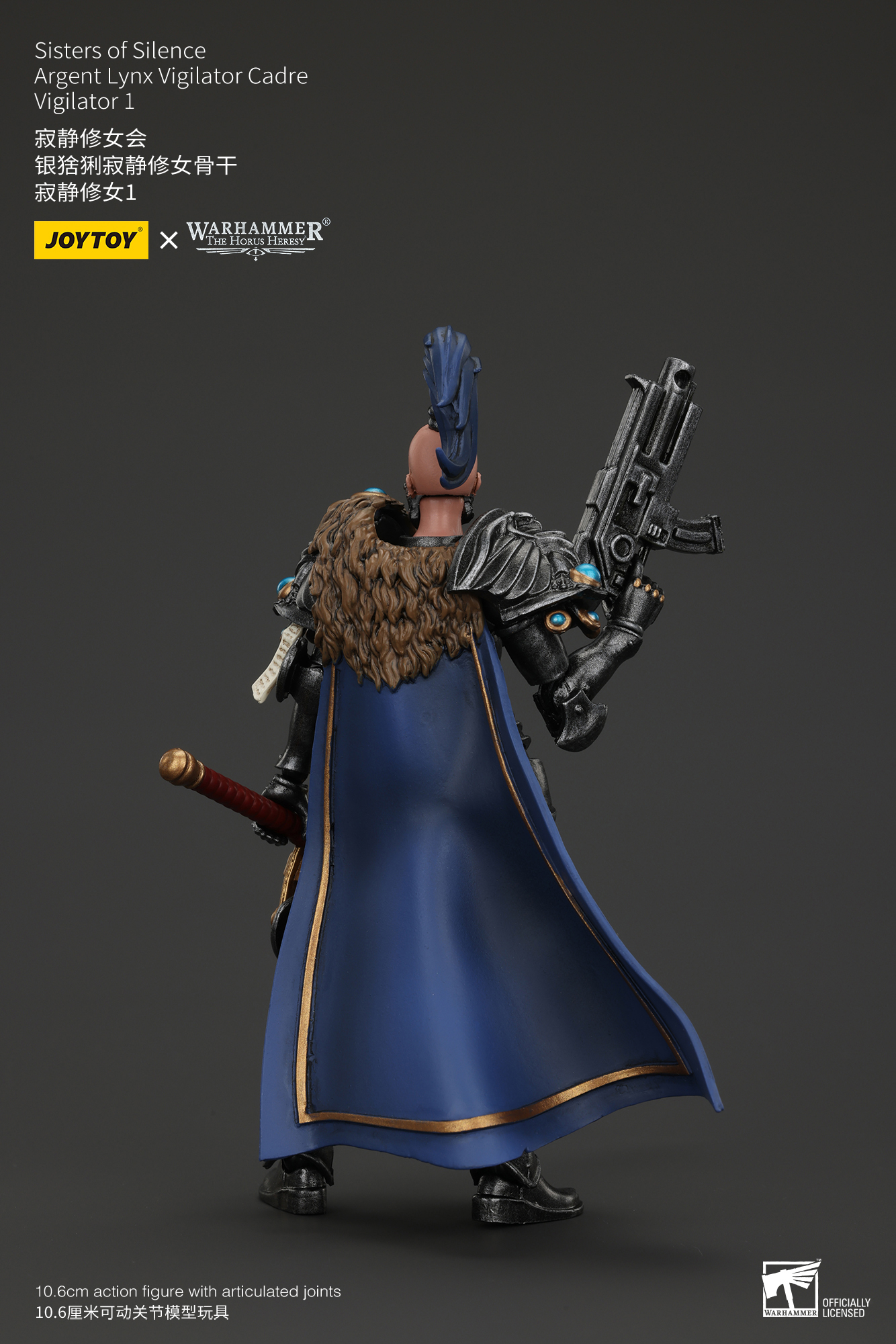 JoyToy - Warhammer 40000 - Sisters of Silence Argent Lynx Vigilator Cadre Vigilator 1