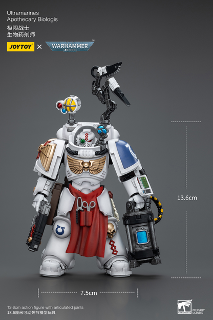 JoyToy - Warhammer 40000 - Space Marine Ultramarines Apothecary Biologis