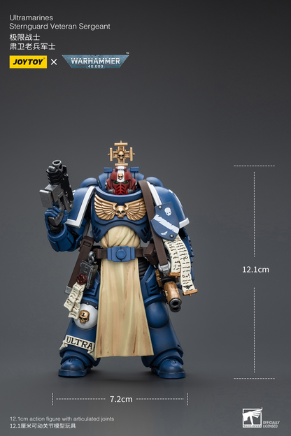 JoyToy - Warhammer 40000 - Space Marine Ultramarines Sternguard Veteran Sergeant