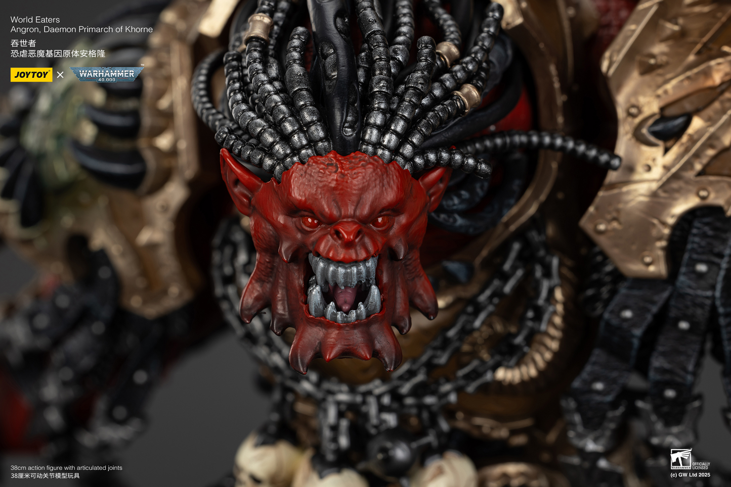 JoyToy - Warhammer 40000 - World Eaters Angron, Daemon Primarch of Khorne