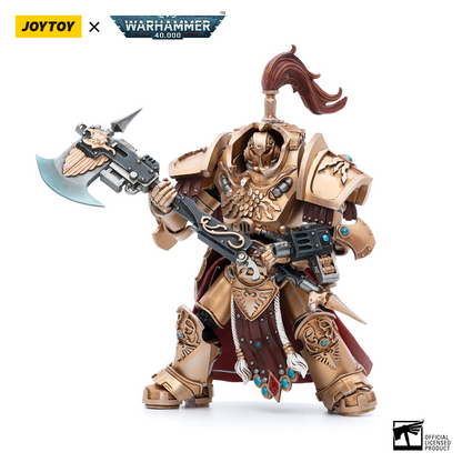 JoyToy - Warhammer 40000 - Adeptus Custodes Allarus custodian with Castellan Axe