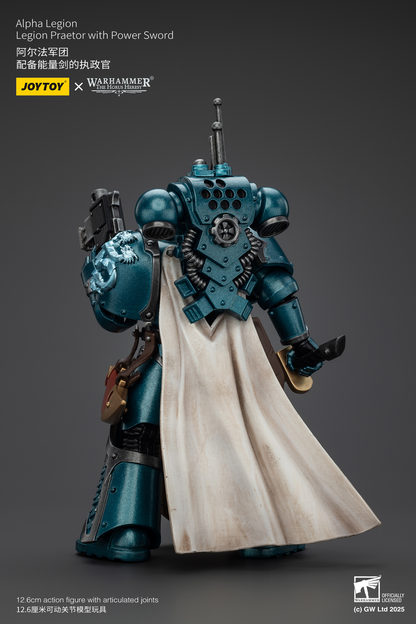 JoyToy - Warhammer 40000 - Alpha Legion Legion Praetor with Power Sword