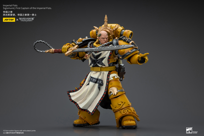 JoyToy - Warhammer 40000 - Imperial Fists Sigismund, First Captain of the Imperial Fists