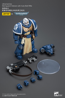 JoyToy - Warhammer 40000 - Space Marine Ultramarines Sternguard Veteran with Auto Bolt Rifle