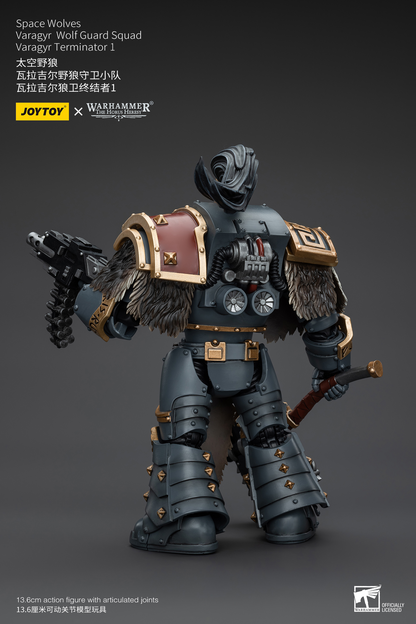 JoyToy - Warhammer 40000 - Space Wolves Varagyr Wolf Guard Squad Varagyr Terminator 1