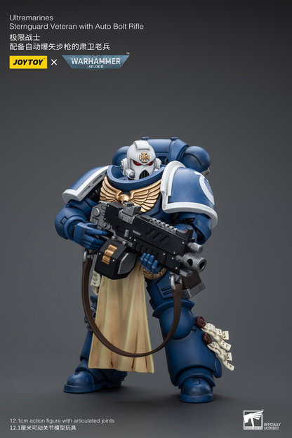 JoyToy - Warhammer 40000 - Space Marine Ultramarines Sternguard Veteran with Auto Bolt Rifle