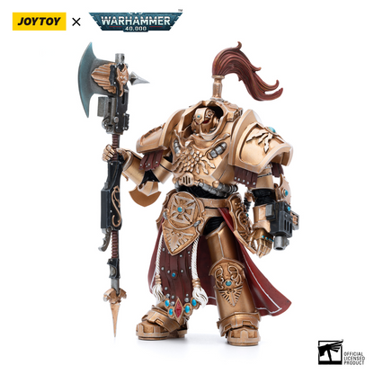 JoyToy - Warhammer 40000 - Adeptus Custodes Allarus custodian with Castellan Axe