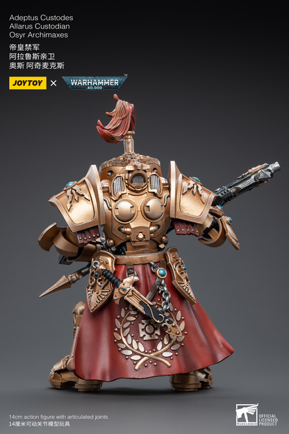 JoyToy - Warhammer 40000 - Adeptus Custodes Allarus custodian with Castellan Axe