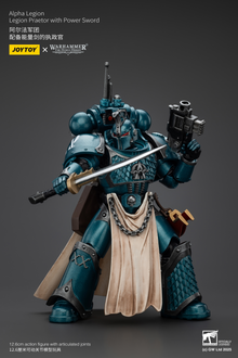 JoyToy - Warhammer 40000 - Alpha Legion Legion Praetor with Power Sword