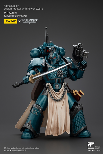JoyToy - Warhammer 40000 - Alpha Legion Legion Praetor with Power Sword