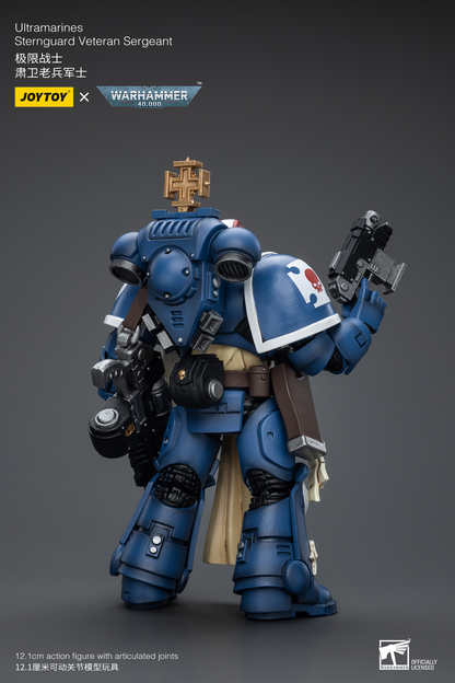 JoyToy - Warhammer 40000 - Space Marine Ultramarines Sternguard Veteran Sergeant