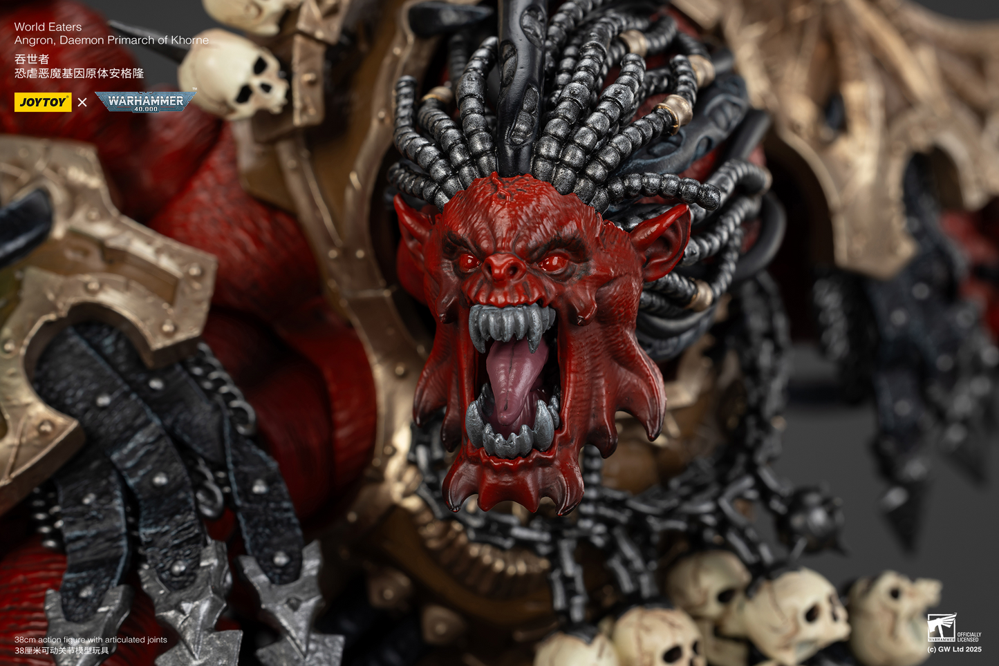 JoyToy - Warhammer 40000 - World Eaters Angron, Daemon Primarch of Khorne