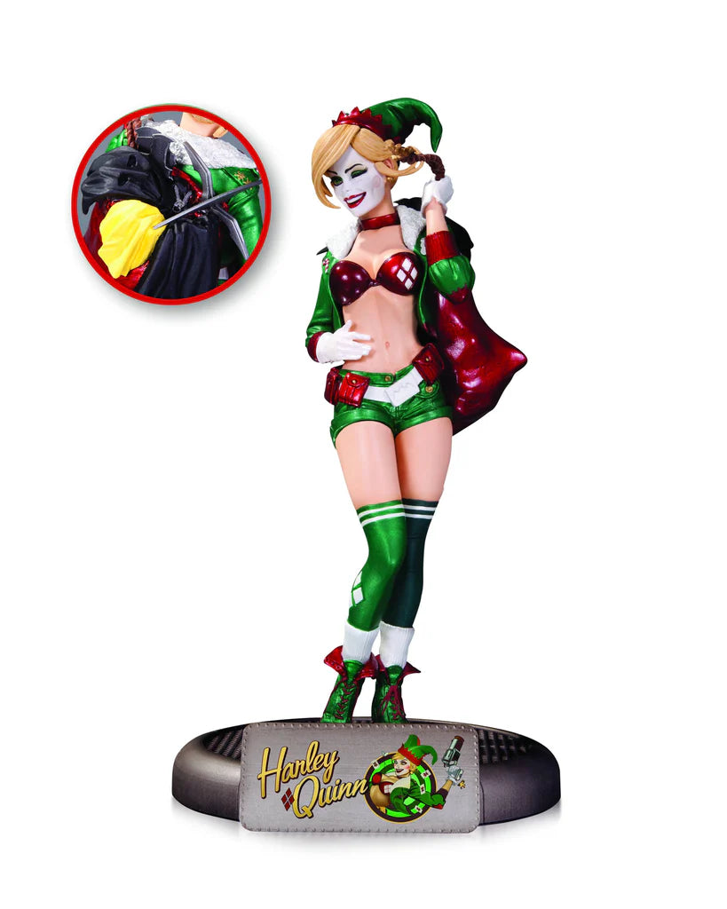 DC Collectibles DC Comics Bombshells: Holiday Harley Quinn Statue