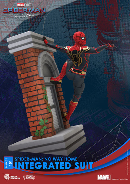 Marvel Spider-Man: No Way Home D-Stage Spider-Man 6-Inch Statue DS-101 [Integrated Suit]