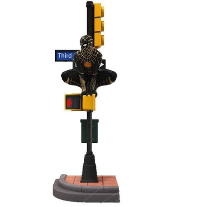Marvel Spider-Man: No Way Home D-Stage Spider-Man 6-Inch Statue DS-102 [Black & Gold Suit]