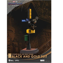 Marvel Spider-Man: No Way Home D-Stage Spider-Man 6-Inch Statue DS-102 [Black & Gold Suit]