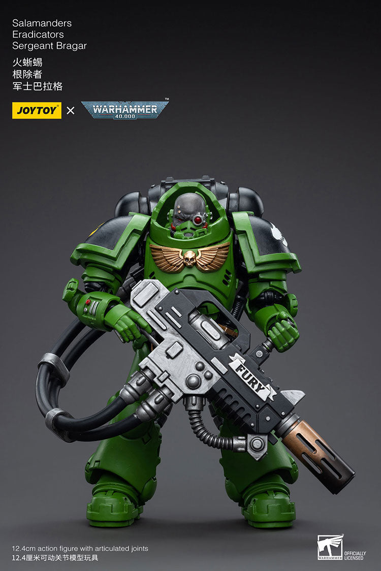 JoyToy - Warhammer 40000 - Space Marine Salamanders Eradicators Sergeant Bragar