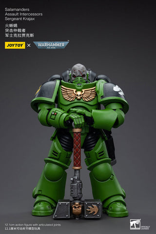 JoyToy - Warhammer 40000 - Salamanders Assault Intercessors Sergeant Krajax