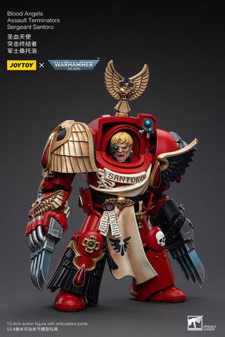 JoyToy - Warhammer 40000 - Blood Angels Assault Terminators Sergeant Santoro