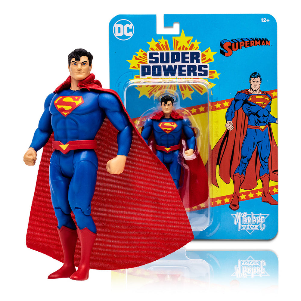 Superman: Reborn (DC Super Powers) 4.5" Figure