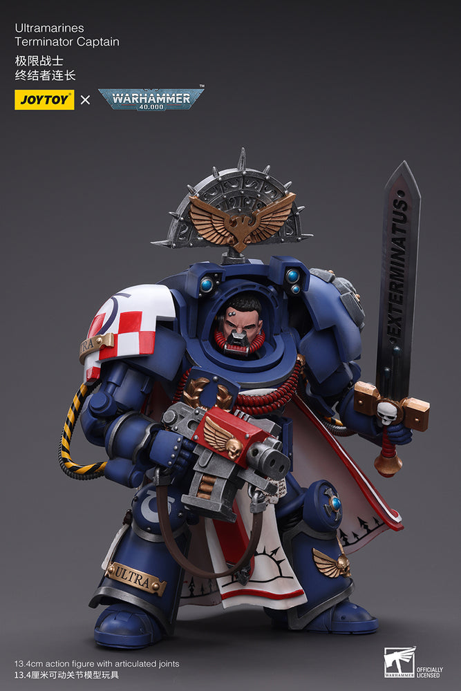 JoyToy - Warhammer 40000 - Space Marine Ultramarines Terminator Captain