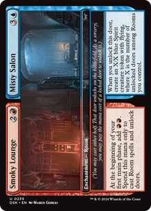 Smoky Lounge // Misty Salon [Duskmourn: House of Horror]