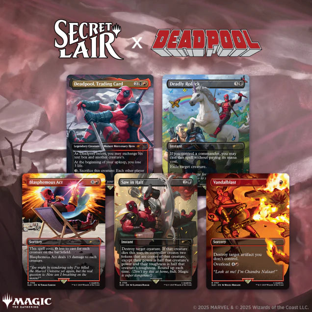 Secret Lair Drop: Secret Lair x Marvel's Deadpool: April Pool's Day! - Non-Foil Edition