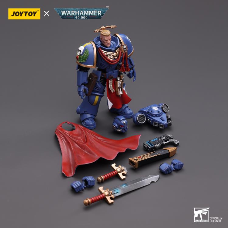 JoyToy - Warhammer 40000  - Ultramarines; Primaris Captain with Power Sword and Plasma Pistol