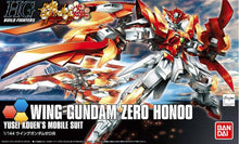 Gunpla - HGBF 1/144 WING GUNDAM ZERO HONOO