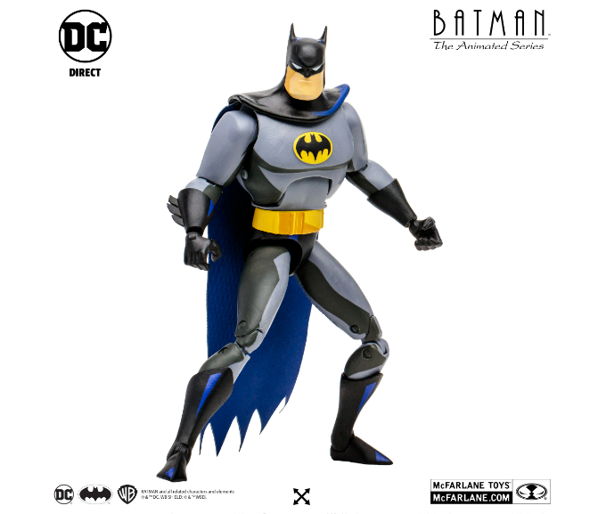 Batman - (BATMAN: THE ANIMATED SERIES BUILD-A) -   McFARLANE TOYS