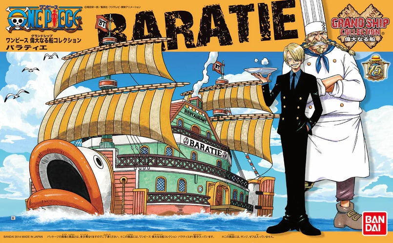 One Piece Grand Ship Collection Model Kit: #10 BARATIE