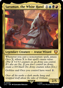 Saruman, the White Hand [The Lord of the Rings: Tales of Middle-Earth Commander]