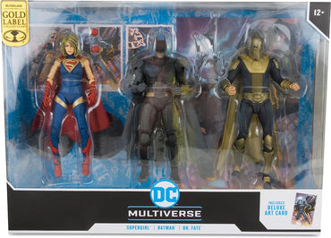 DC Multiverse - McFarlane Toys - Injustice 2 - SuperGirl/Batman/Dr.Fate