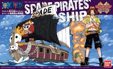 One Piece Grand Ship Collection Model Kit: #12 Spade Pirates Ship